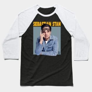 Sebastian Stan Image Charm Baseball T-Shirt